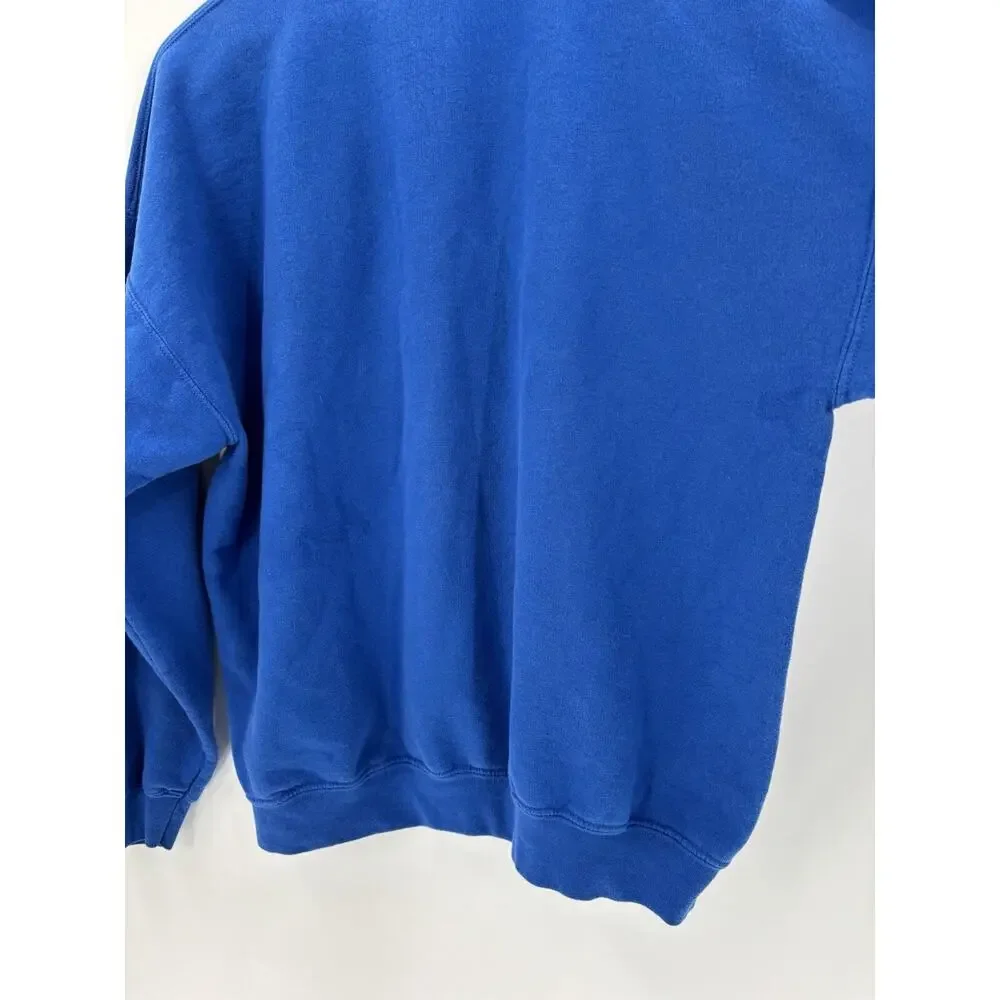 Vintage UK Kentucky Wildcats Sweatshirt Mens XL Blue Pullover Graphic Cotton